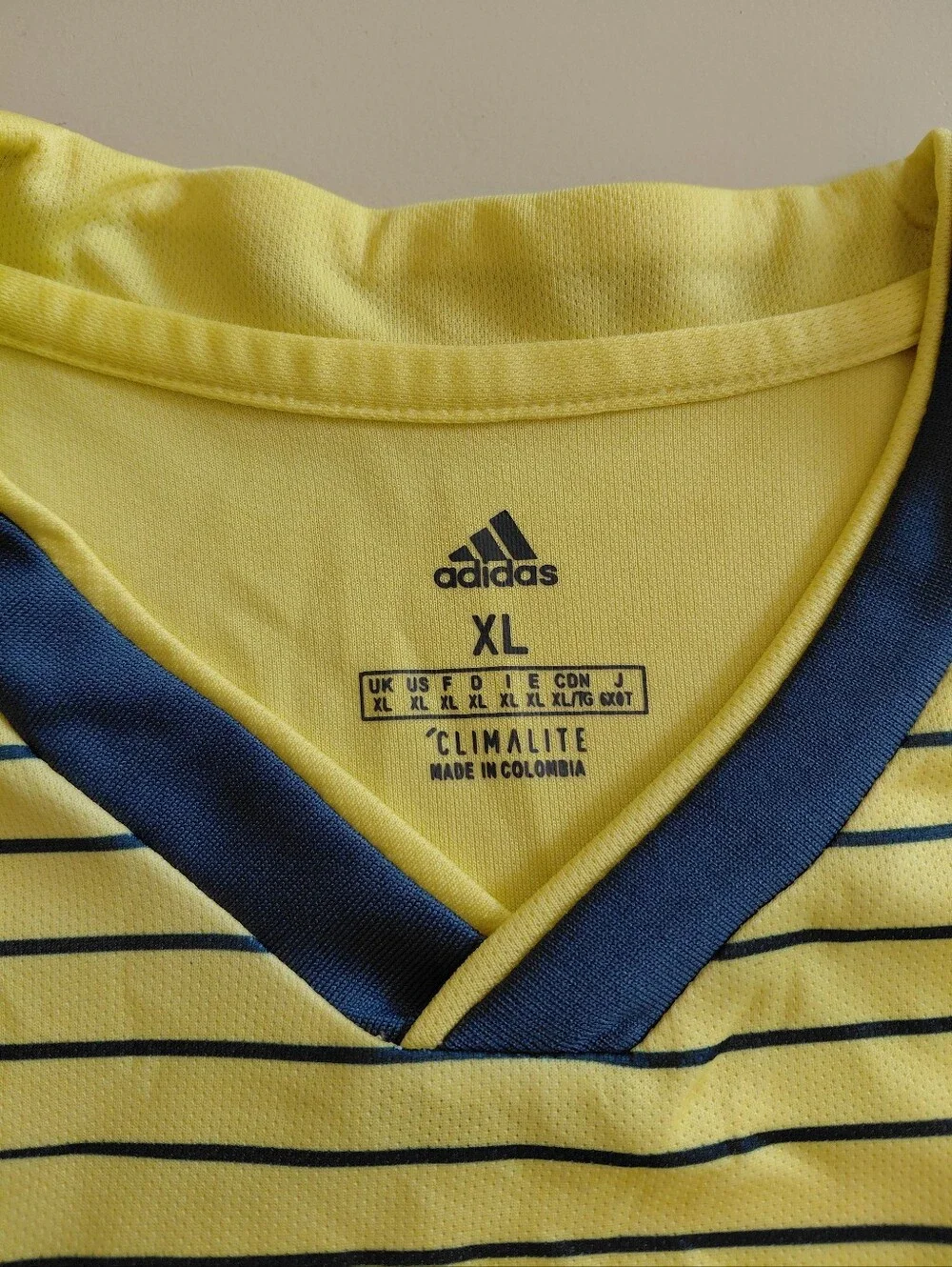 Adidas Columbia Soccer Jersey 2019 2020 Home Futbol Shirt XL